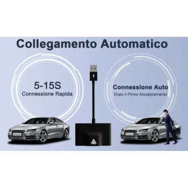 Adattatore wireless per android auto USB